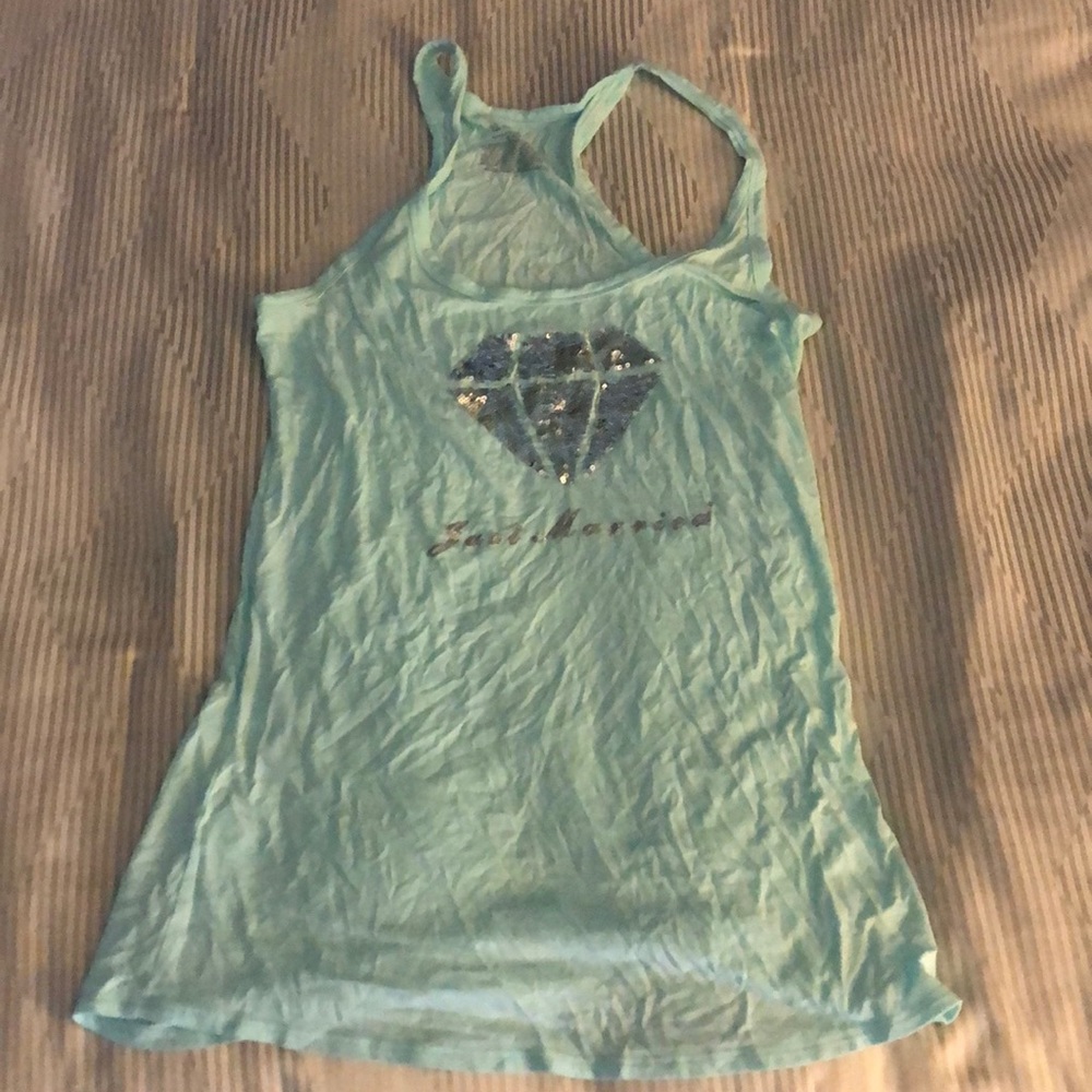 Victoria secret just married tank